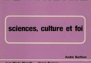 Sciences, culture et foi